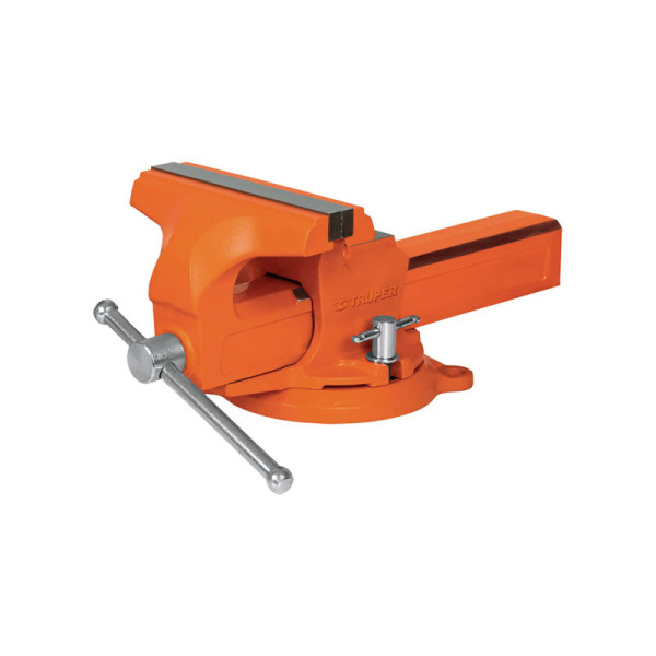 Prensa De Banco Profesional Tipo Europeo Giratoria De 5" Truper (TA-5-L)