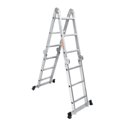 Escalera Multiposición 12 Peldaños, Tipo I, Capacidad 200 Kg Truper (ESMU-112)