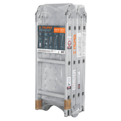 Escalera Multiposición 12 Peldaños, Tipo I, Capacidad 200 Kg Truper (ESMU-112)
