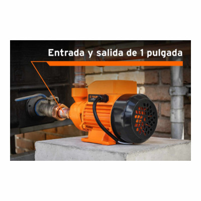 Motobomba Bomba Eléctrica Periférica De 1/2 Hp, 45 Metros Truper (BOAP-1/2)