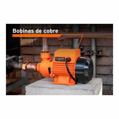 Motobomba Bomba Eléctrica Periférica De 1/2 Hp, 45 Metros Truper (BOAP-1/2)