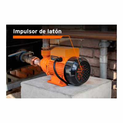 Motobomba Bomba Eléctrica Periférica De 1/2 Hp, 45 Metros Truper (BOAP-1/2)