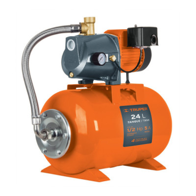 Bomba Hidroneumática Tipo Jet De 1/2 Hp, Altura 28 Metros Truper (HIDR-1/2X24)