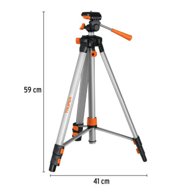 Tripié O Trípode Telescópico De 145 Cm, Rosca 1/4", 1.2 Kg Truper (NL-TRI-150)