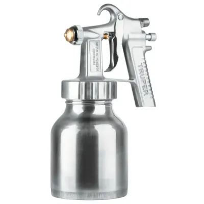 Pistola Para Pintar De Succión 1000 Ml, Boquilla 1.5 Mm Truper