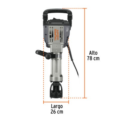 Martillo Demolición 1600 W 55 J Industrial Truper Expert (MADE-20NX)