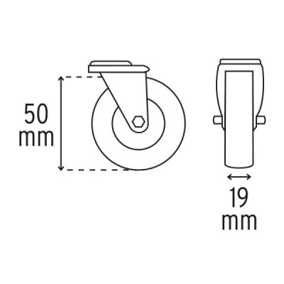 Camilla Para Taller De 36" (91 Cm) Con Charolas Laterales Truper (CATA-36P)
