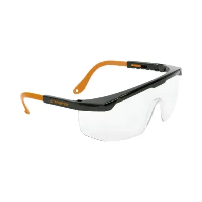 Gafas De Seguridad Transparentes Con Patilla Ajustable Truper