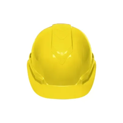 Casco De Seguridad Con Ajuste De Ratchet Amarillo, Tipo 1 Truper