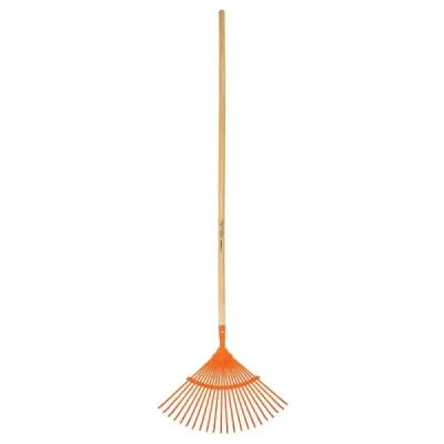 Rastrillo Metálico Para Jardín Con Mango, Cabeza De 46 Cm Truper