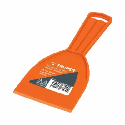 Espátula Plástica Flexible De 10 Cm, Resistente A Solventes Truper