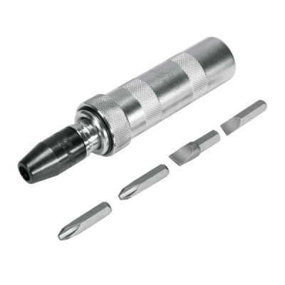 Destornillador De Impacto Con 4 Puntas Y Estuche Industrial Truper (DIMP-3/8X)