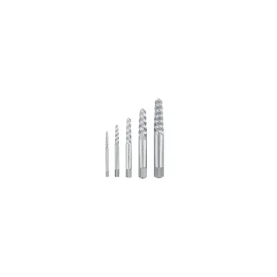 Juego De 5 Extractores De Tornillos, 1/8" Hasta 3/4" Truper
