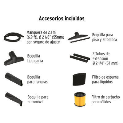 Aspiradora Sopladora 3700 W 60 L Truper Sólidos Y Líquidos (ASP-16)
