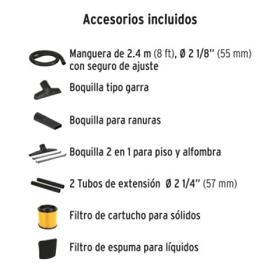 Aspiradora Sopladora 4500 W 60 L Truper Acero Inoxidable (ASP-16X)