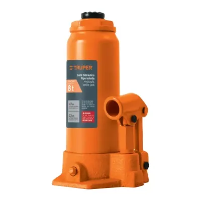 Gato Botella 8 Toneladas Para Uso Vertical Y Horizontal Truper