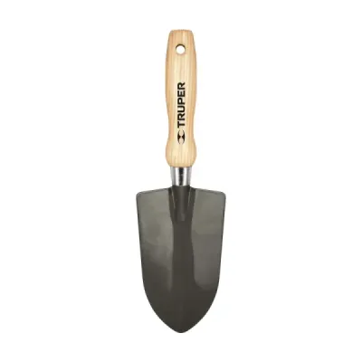 Pala Para Jardín De 30 Cm Con Mango De Madera Truper