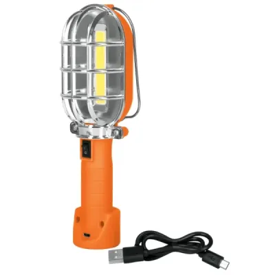 Linterna Taller Recargable 280 Lm Truper Con Base Magnética