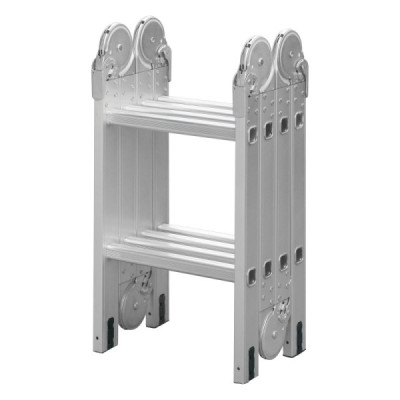 Escalera Multiposición 8 Peldaños, Tipo I, Capacidad 200 Kg Truper (ESMU-108)