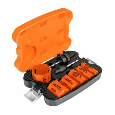 Juego De Sierra Copas 8 Piezas Para Acero, Aluminio Y Madera Truper