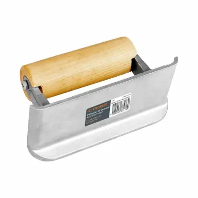 Volteador De Aluminio De 14.7 Cm Con Mango De Madera Truper