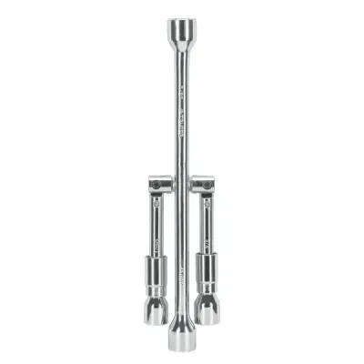 Cruceta Plegable, Copas De 17 Mm, 3/4", 13/16" Y 7/8" Truper