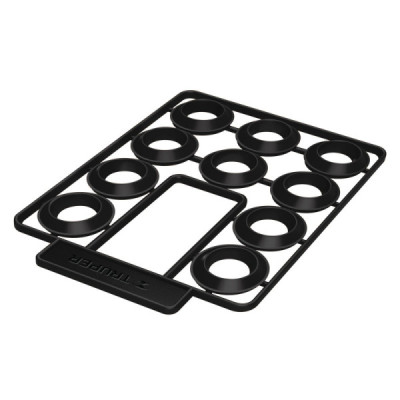 10 Empaques De Pvc Antifugas Y Goteo Para Roscas De 3/4" Truper (EMP-MA10)