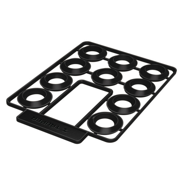 10 Empaques De Pvc Antifugas Y Goteo Para Roscas De 3/4" Truper (EMP-MA10)