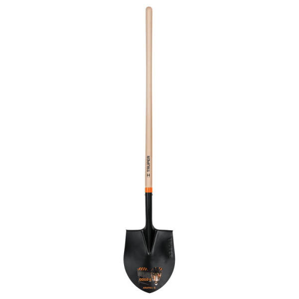 Pala Redonda Profesional, Largo 146 Cm Y Ancho 27 Cm Truper (PCO-4L)