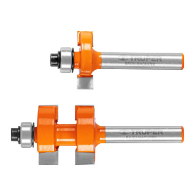Fresa Machimbrador Balinera, Diámetro 7/8", Corte 20.5 Mm Truper (BROU-MACH7/8X)