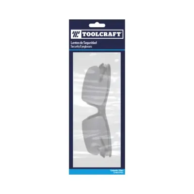 Gafas De Seguridad Claras Ajustables Toolcraft Diseño Nuvo