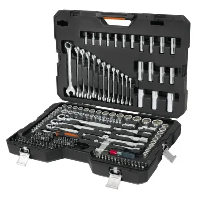 Juego De 210 Piezas Mixto, Cuadrante 1/4", 3/8" Y 1/2" Truper