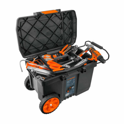 Caja De Herramientas De 57 Litros Con Ruedas, Soporta 40 Kg Truper (CHP-23R) Caja De Herramientas De 57 Litros Con Ruedas, Soporta 40 Kg Truper (CHP-23R)